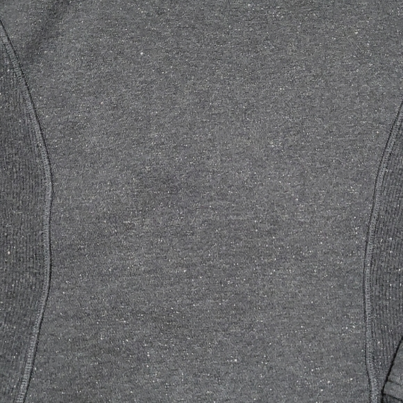 Lululemon Scuba Hoodie Dark gray with silver sparkle Size 4 - Picture 8 of 10